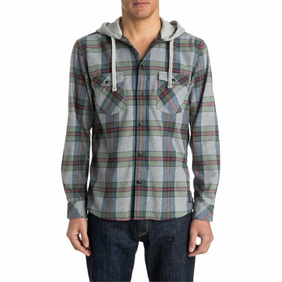Quiksilver Other - Quiksilver flannel hoodie